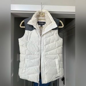 Edddie Bauer Sherpa lined vest Eb650